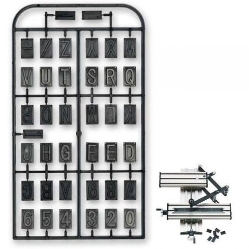 Набор букв и цифр для Proxxon GE 70 (27104) 