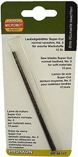 Пилки Proxxon № 3 мелкий зуб 12шт. (28113)