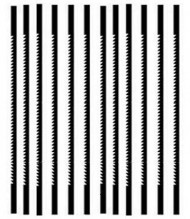 Пилки Proxxon № 1 очень мелкий зуб 12шт. (28114)
