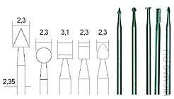 Фрезы Proxxon, набор 5 шт. (28710) 