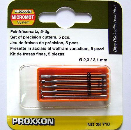 Фрезы Proxxon, набор 5 шт. (28710) 