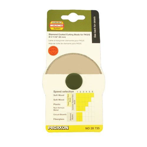 Диск с алмазным напылением, 85 мм Proxxon (28735) 