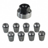 Широкодиапазонные цанги ER20 (2-10 мм) с зажимом Proxxon (24038) Широкодиапазонные цанги ER20 (2-10 мм) с зажимом Proxxon (24038)