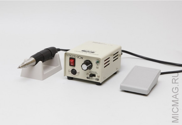 Бормашина Strong 90N/102 с педалью в коробке 