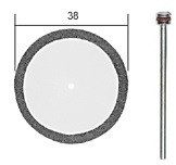 Алмазный отрезной диск Proxxon с держателем, 38 мм., толщина 0,6мм. (28842) Алмазный отрезной диск Proxxon с держателем, 38 мм., толщина 0,6мм. (28842)