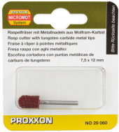 Обдирочная фреза Proxxon, цилиндр с закругленной головкой 7,5 х 12 мм. (29060) Обдирочная фреза Proxxon, цилиндр с закругленной головкой 7,5 х 12 мм. (29060)